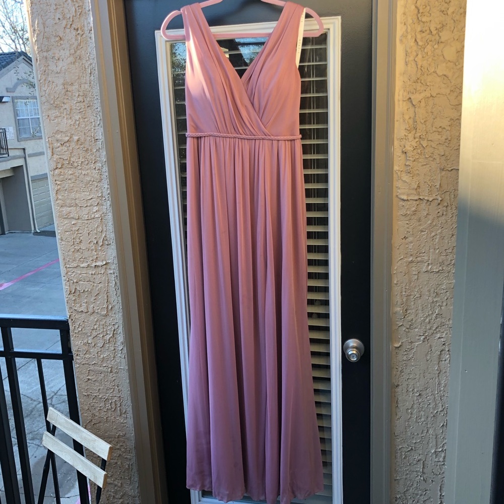 AZAZIE Vintage Mauve Maxi Dress Size 8